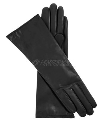 Women Long Length Leather Gloves
