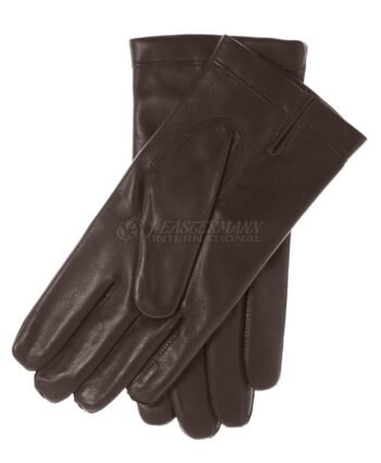 Mens Lined Leather Winter Gloves