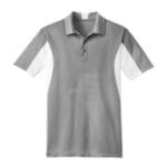 Mens Red & White Sports Polo Shirt