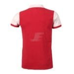 Mens Two Color Short Sleeve Jersey Fabric Polo Shirt