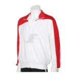 Red & White Running Tricot Sports Jacket