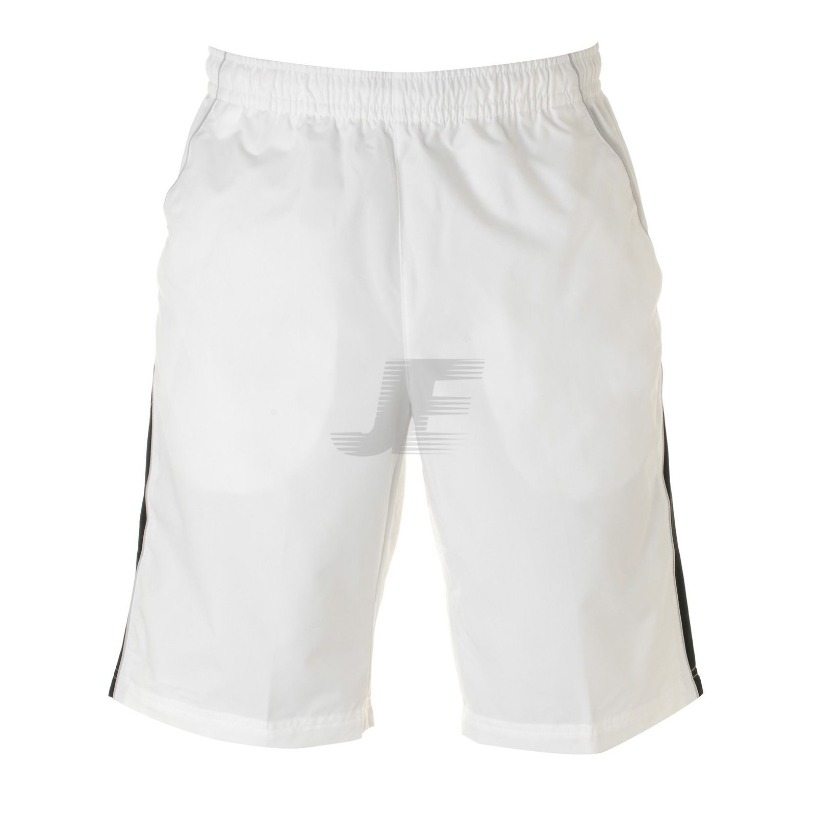 Mens Micro Fabric White Running Shorts