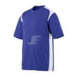 Custom Logo Blue & White Youth Lightweight Quick Dry T-Shirt