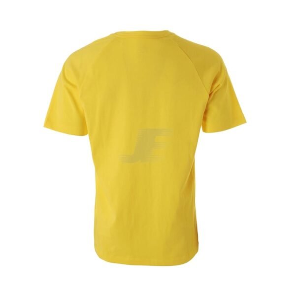 Yellow Raglan Sleeve Cotton Jersey Short Sleeve T-Shirt