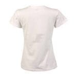 Women White Blank Cap Sleeve Cotton T-Shirt