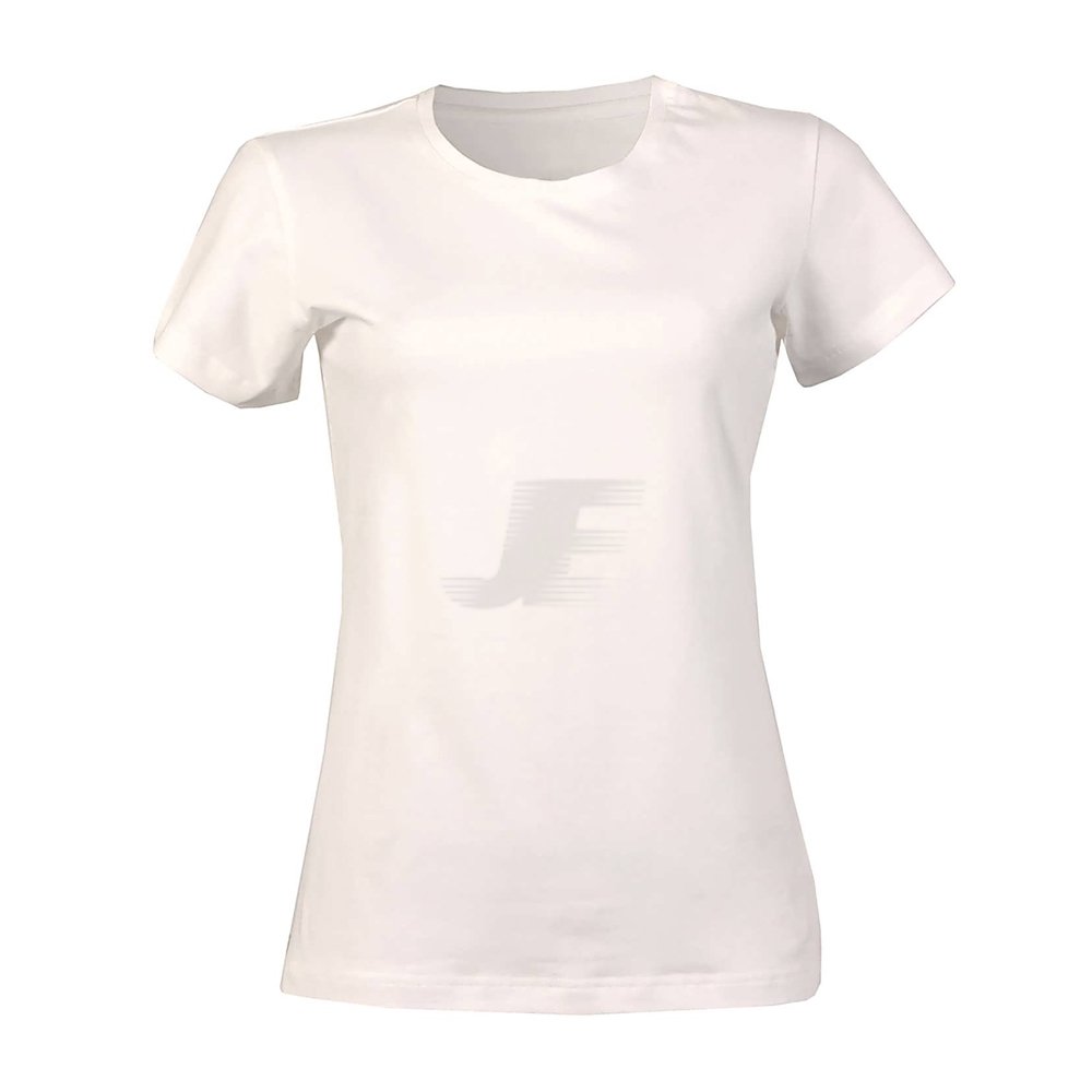 Women White Blank Cap Sleeve Cotton T-Shirt