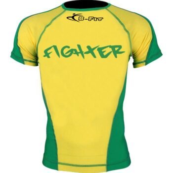 Mens Short Sleeve MMA Rash Guard
