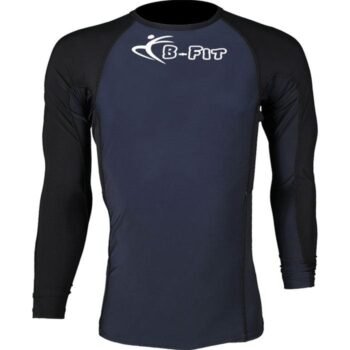 Mens Two Tone Long Sleeve MMA Rash Guard