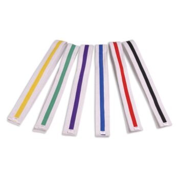 High Quality Cotton Stripped Karate Belts
