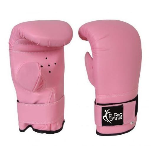 Pink Ladies Leather Bag Gloves