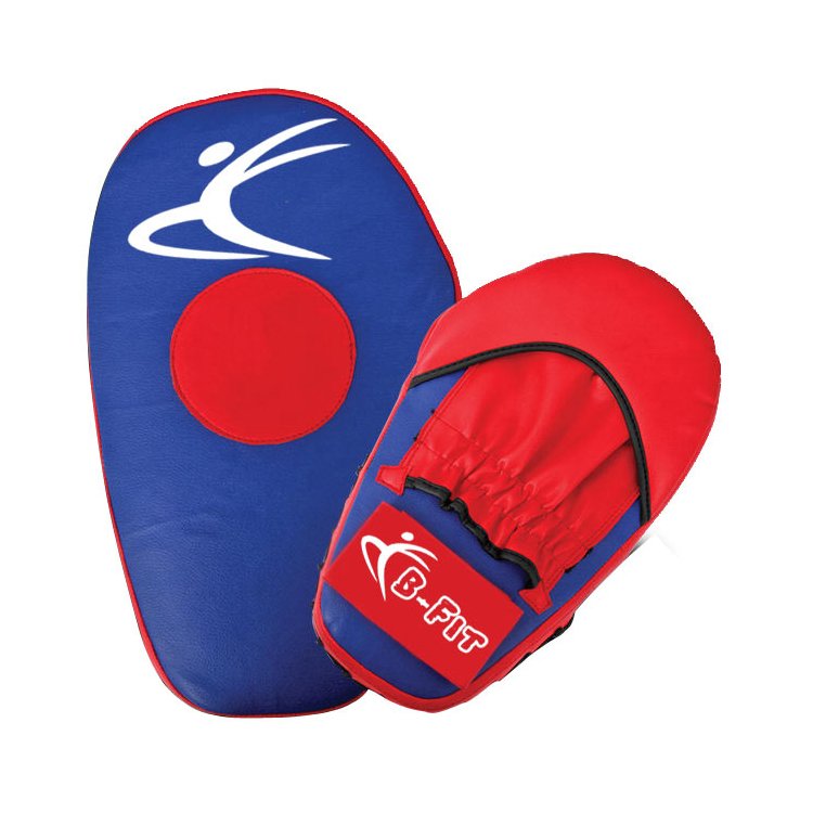 Red and Blue Leather Focus Pads