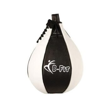 Black and White Leather Speed Ball