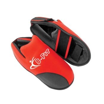 Artificial Leather Red Boxing Shoes