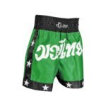 Green Kick Boxing Shorts