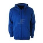 Mens Red Zip UP Fleece Hoodie