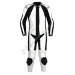 Mens 1 Piece Motorcycle Racing Leather Suit JEI 7001