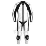 Mens 1 Piece Motorcycle Racing Leather Suit JEI 7001