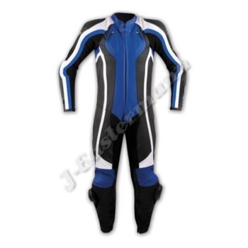 Mens 1 Piece Leather Motorbike Racing Suit JEI-7012