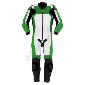 Ladies 1 Piece Professional Leather Motorbike Racing Suit JEI-7024