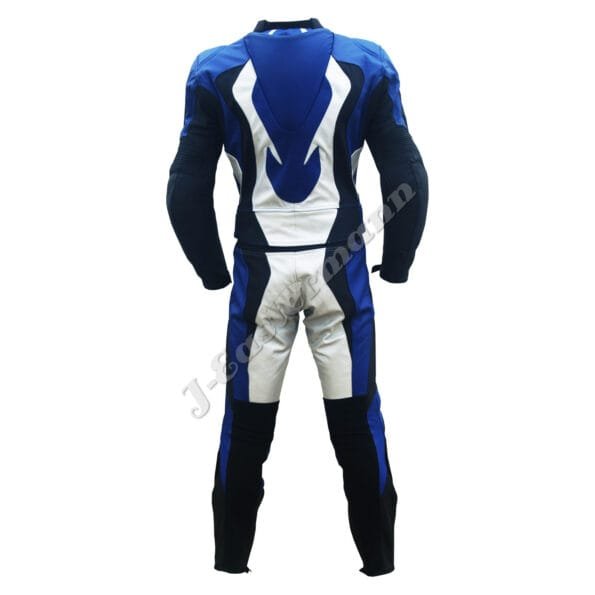 Mens 2 Piece Leather Motorbike Racing Suit JEI-7033
