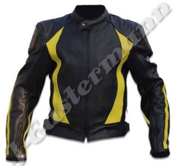 Mens Leather Motorbike Jackets JEI-7053