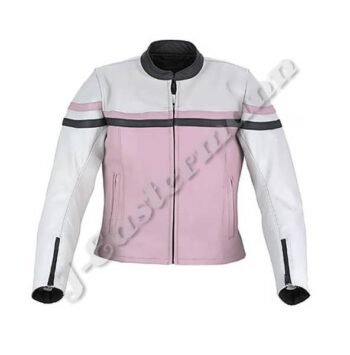 Ladies Leather Motorbike Jackets JEI 7104