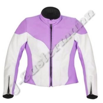 Ladies Leather Motorbike Jackets JEI 7112