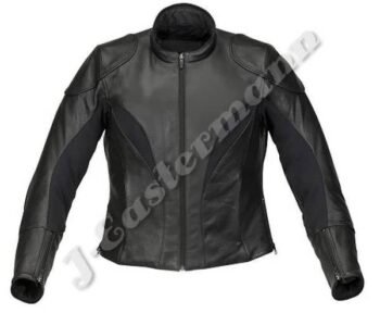 Ladies Leather Motorbike Jackets JEI-7115