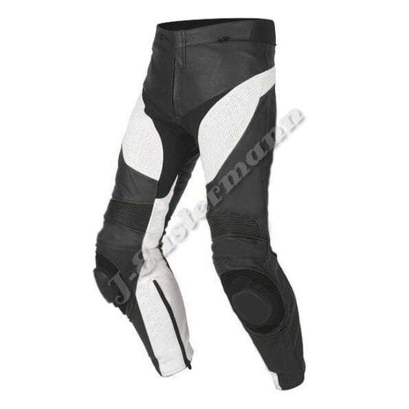 Mens Leather Motorbike Pant JEI 7161