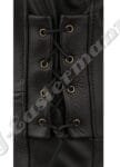 Ladies Black Classic Leather Motorcycle Jacket JEI 7234