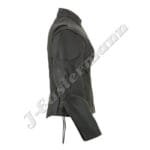 Ladies Vented Classic Leather Motorcycle Jacket JEI 7244