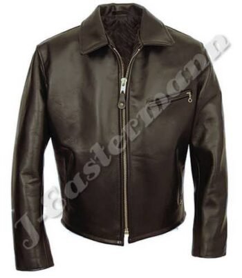 Men's Classic Leather Jacket JEI-7302