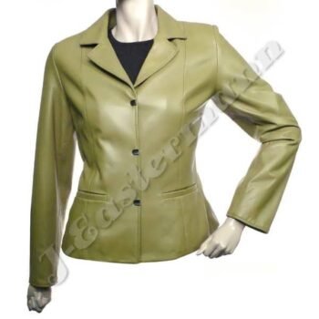 Ladies Fitted Leather Jacket JEI 7395