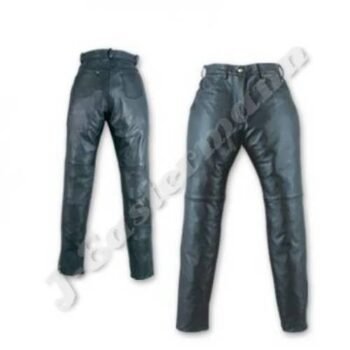 Ladies Lambskin Leather Jeans JEI 7430