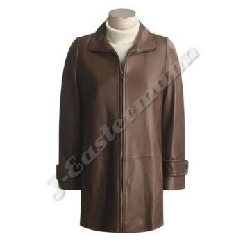 Ladies Full Swing Leather Coat with Thinsulate Liner JEI 7465