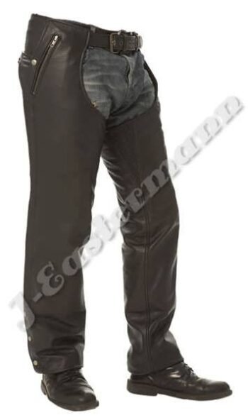 Unisex Leather Double Deep Pocket Chap JEI-7485
