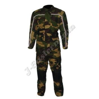 Mens 2 Piece Cordura Camouflage Motorcycle Touring Suit JEI 7702