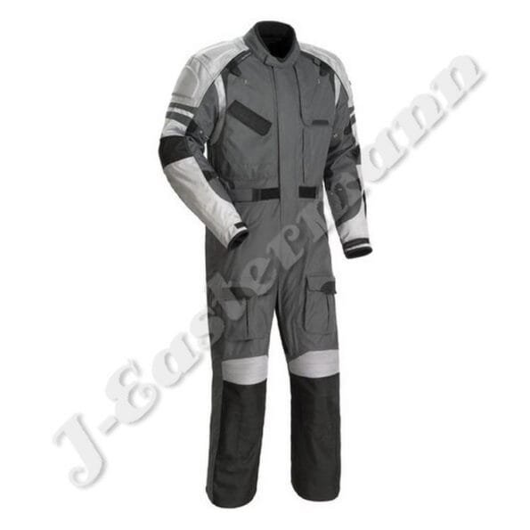 Mens 1 Piece Cordura Motorcycle Touring Suit JEI 7703