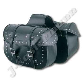 Leather Motorcycle Saddle Bag JEI-7889