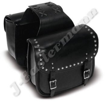 Leather Motorcycle Saddle Bags JEI-7892
