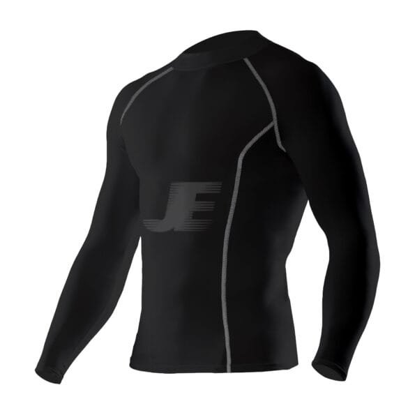 Mens Full Sleeve Compression Gym Training Nylon Rash Guard