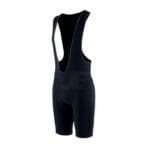 White 4 Way Stretch Fabric Gel Padded Cycling Bib Shorts
