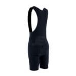White 4 Way Stretch Fabric Gel Padded Cycling Bib Shorts