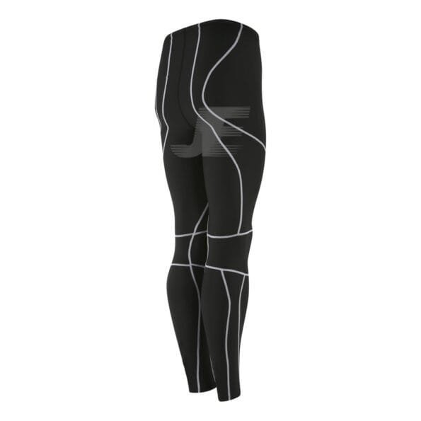 Mens Contrast Stitch Multi Panel Chamois Padded Cycling Tight