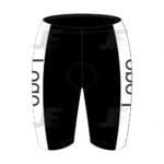 Chamois Padded Side & Back Sublimation Printed Cycling Shorts