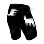 Gel Chamois Padded Sublimation Printed Cycling Shorts