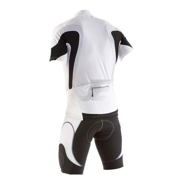 Mens Cycling Wear Jersey & Bib Shorts Set Chamois Padded