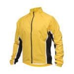 Mens Removable Sleeves Waterproof Cycling Rain Jacket