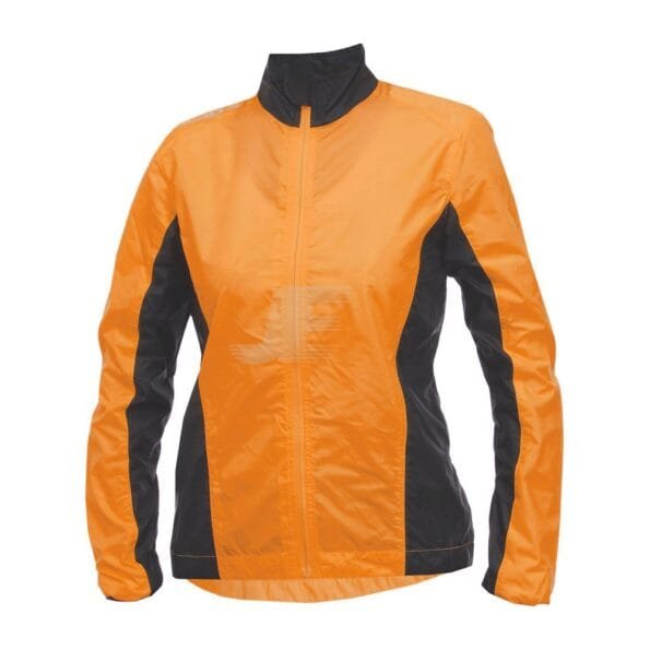 Women 100% Waterproof Long Sleeve Cycling Rain Jacket