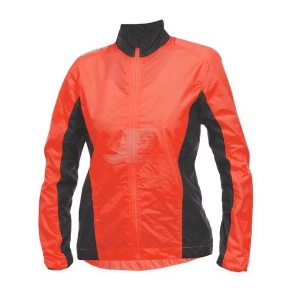 Women 100% Waterproof Long Sleeve Cycling Rain Jacket